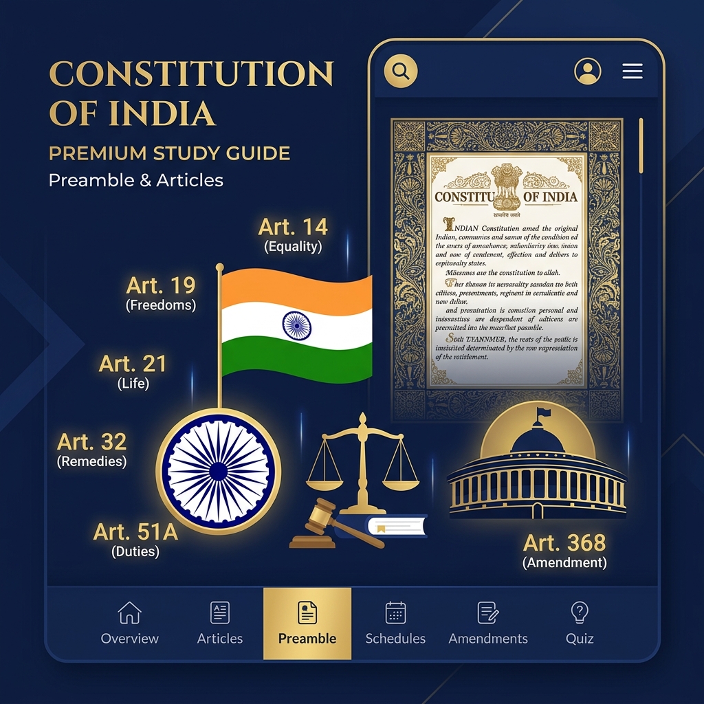 Indian Constitution Polity Study Guide